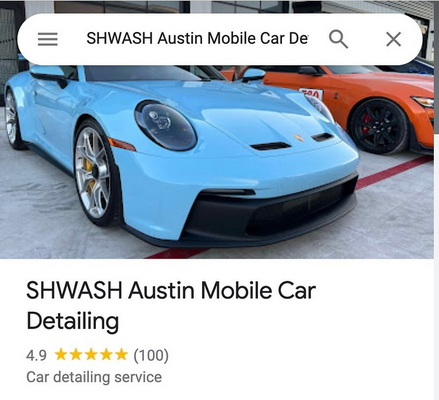 Shwash: On-Demand Mobile Car Detailing