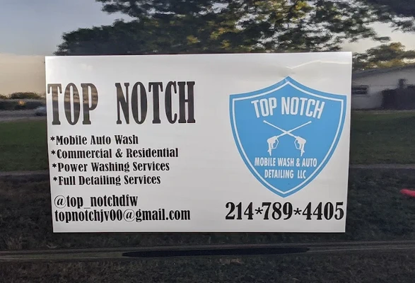 Top Notch Mobile Wash & Auto Detailing, LLC